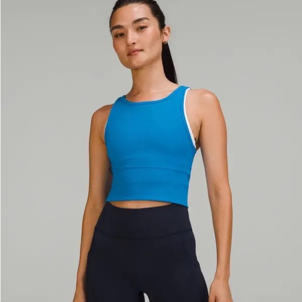 Lululemon Power Pivot Ribbed Tank